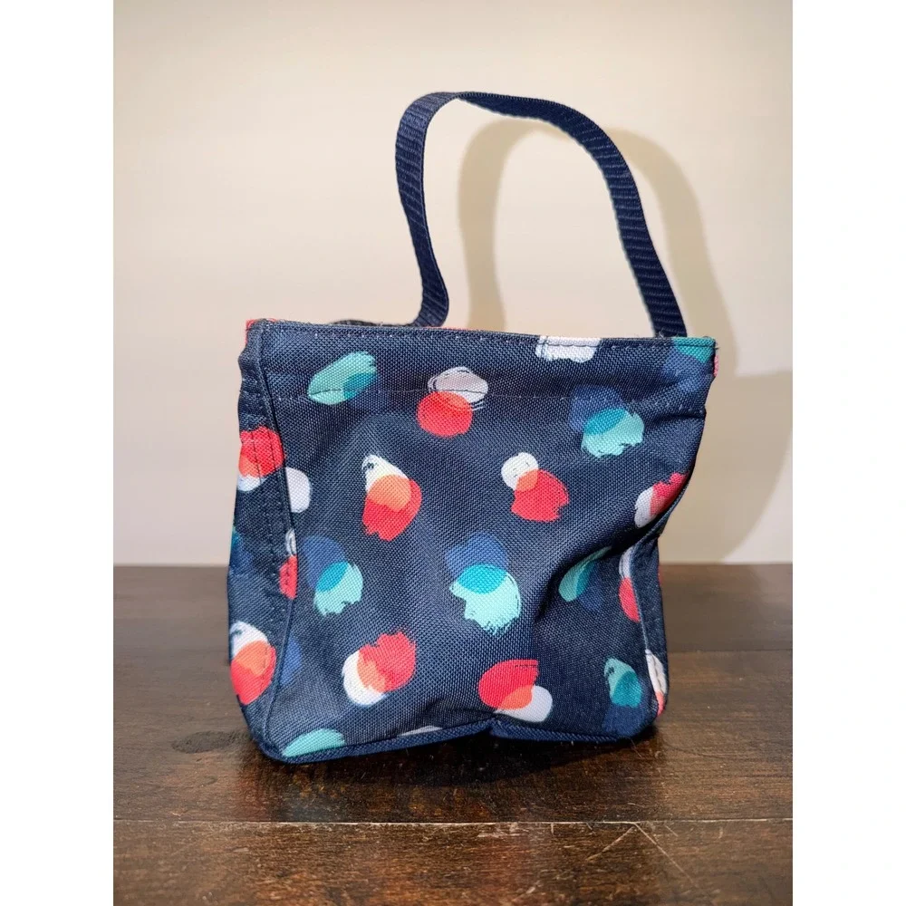 Thirty-One Littles Carry-All Caddy Brushstroke‎ pattern Mini Tote Bag